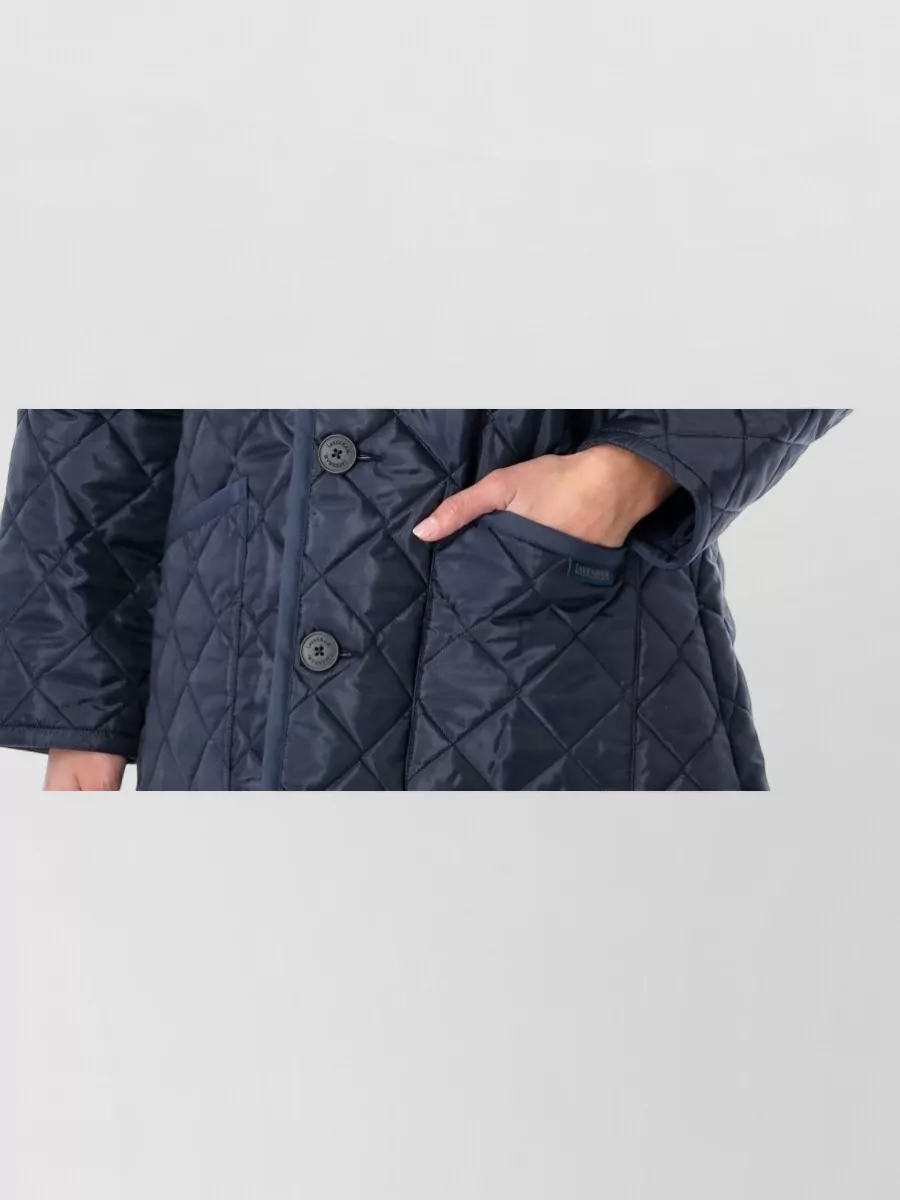 Comme Des Garçons Lavenham Long Husky Quilted Coat