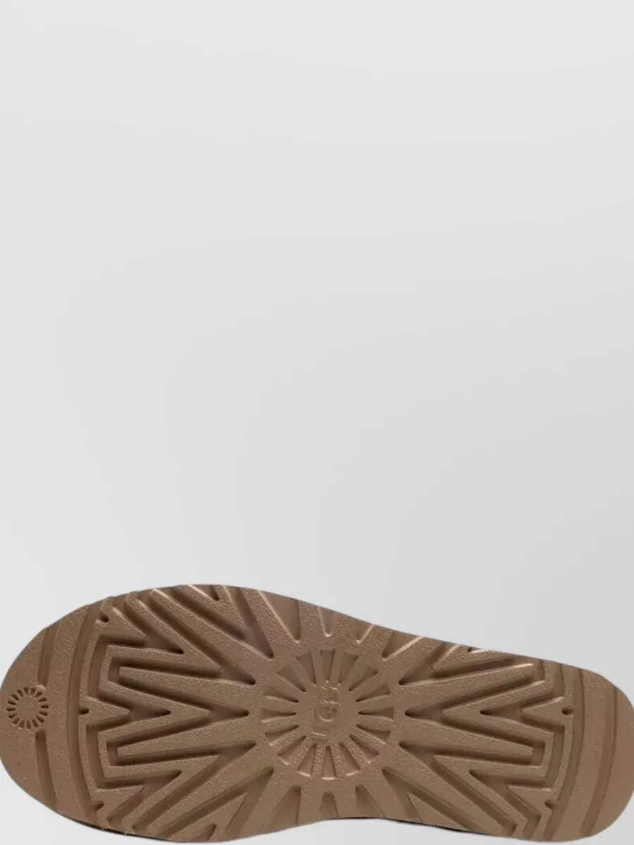 Ugg Leather Platform Slippers