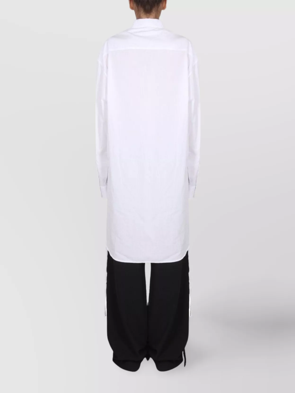 Ann Demeulemeester "Kirsten" Long Collared Neck Shirt
