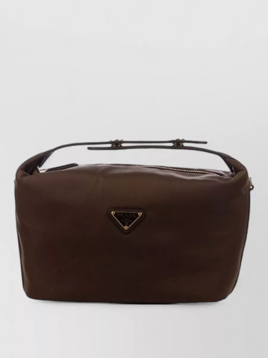 Prada mini recycled polyamide clutch bag