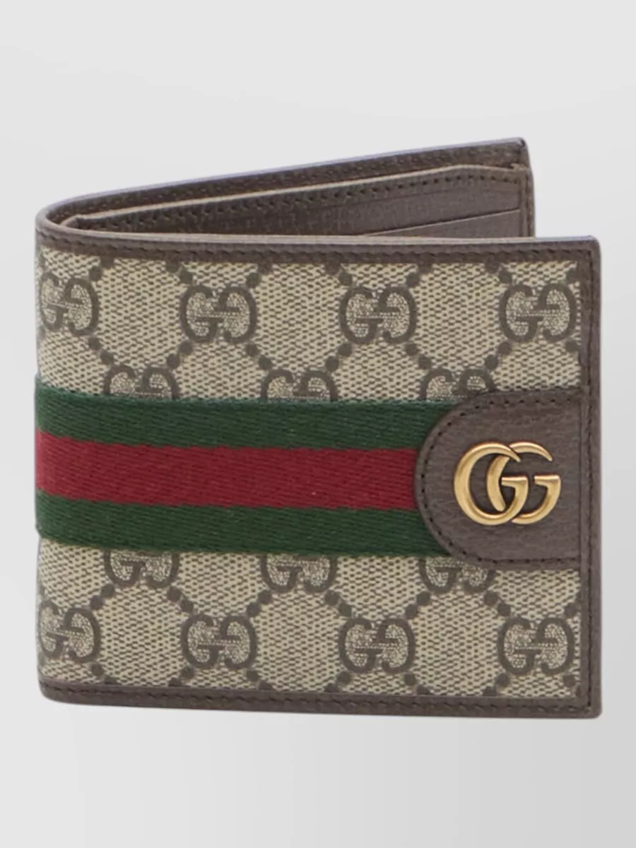 Gucci Ophidia Bifold Wallet Gg Monogram Web