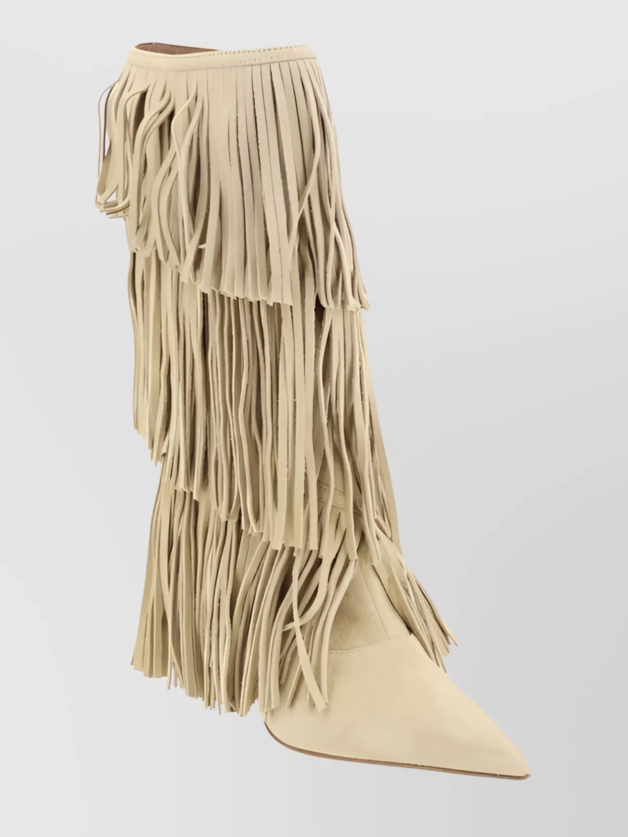 Paris Texas Refined Suede Fringe Jessie Boots
