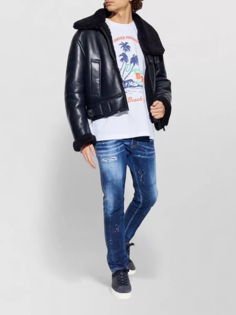 Dsquared2 Tropical Print T-Shirt