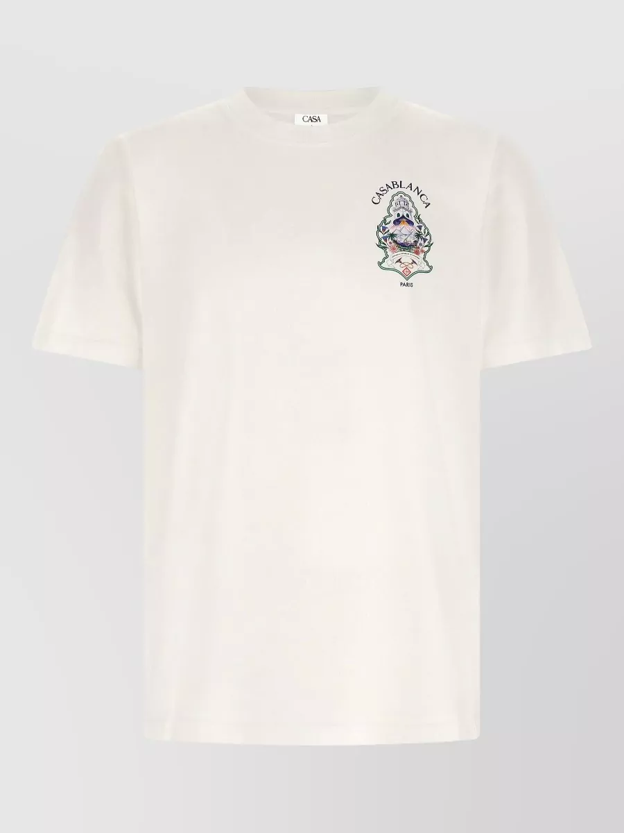 Casablanca organic cotton printed t-shirt