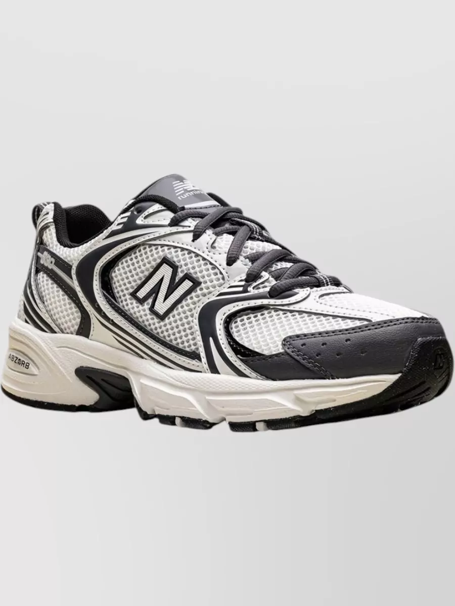 New Balance Leather And Mesh Low-Top Sneakers