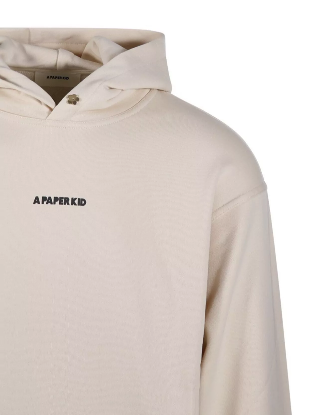 A Paper Kid Hooded Sweatshirt Front Pocket