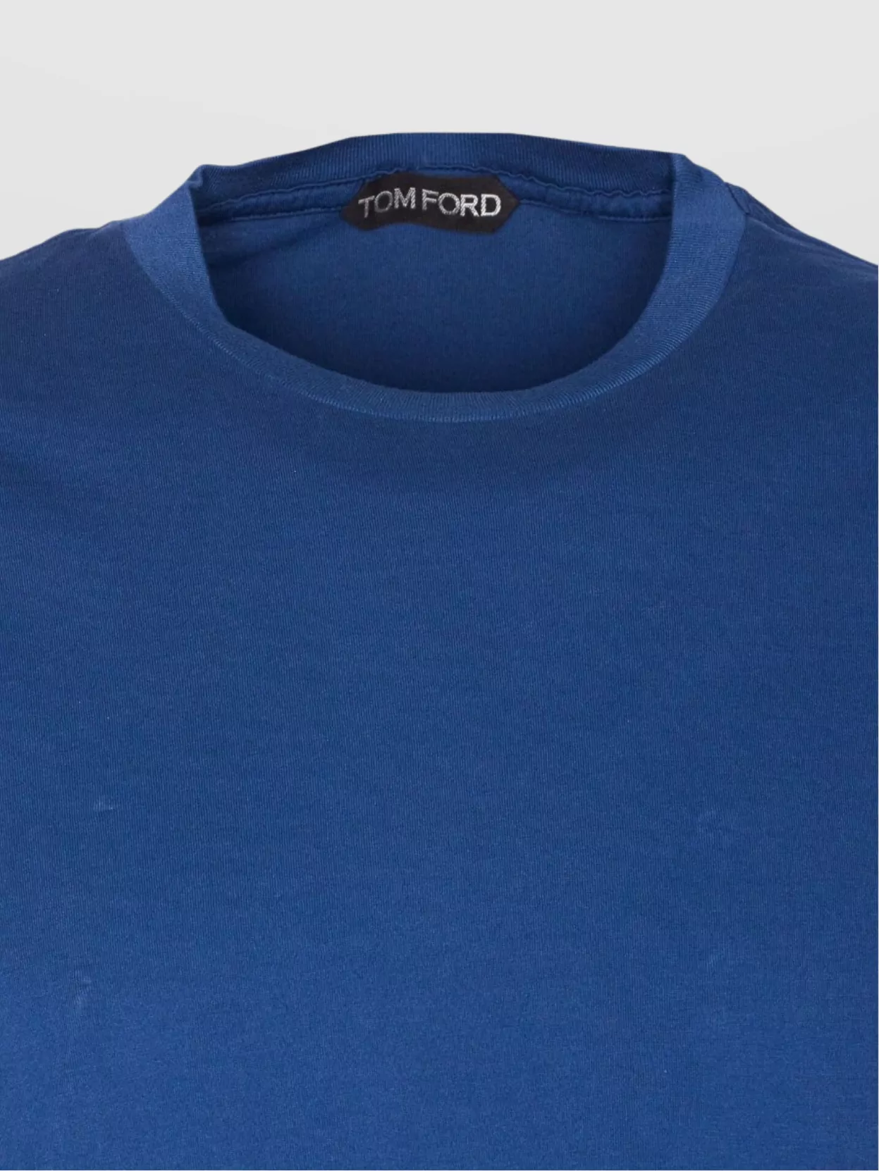 Tom Ford Crewneck T-Shirt Embroidered Logo