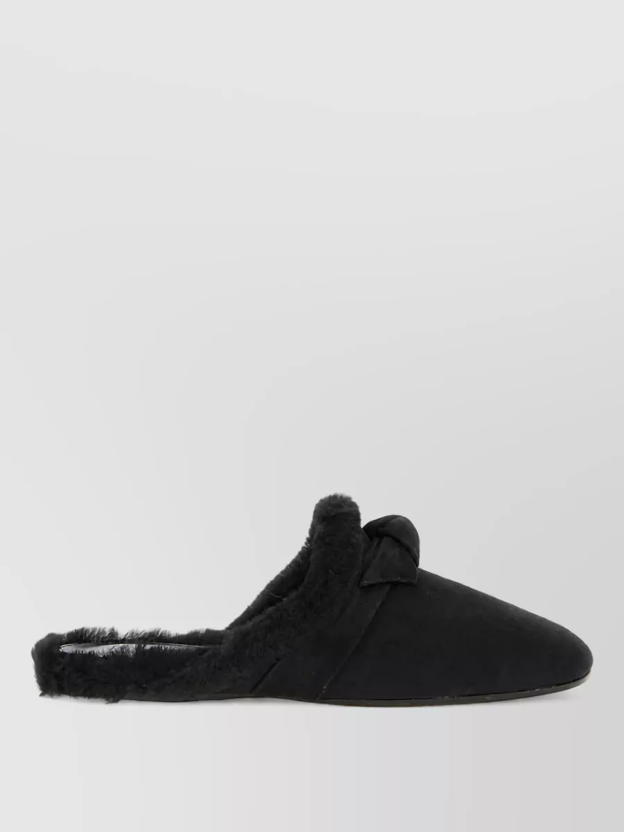 Alexandre Birman Leather Clarita Slippers