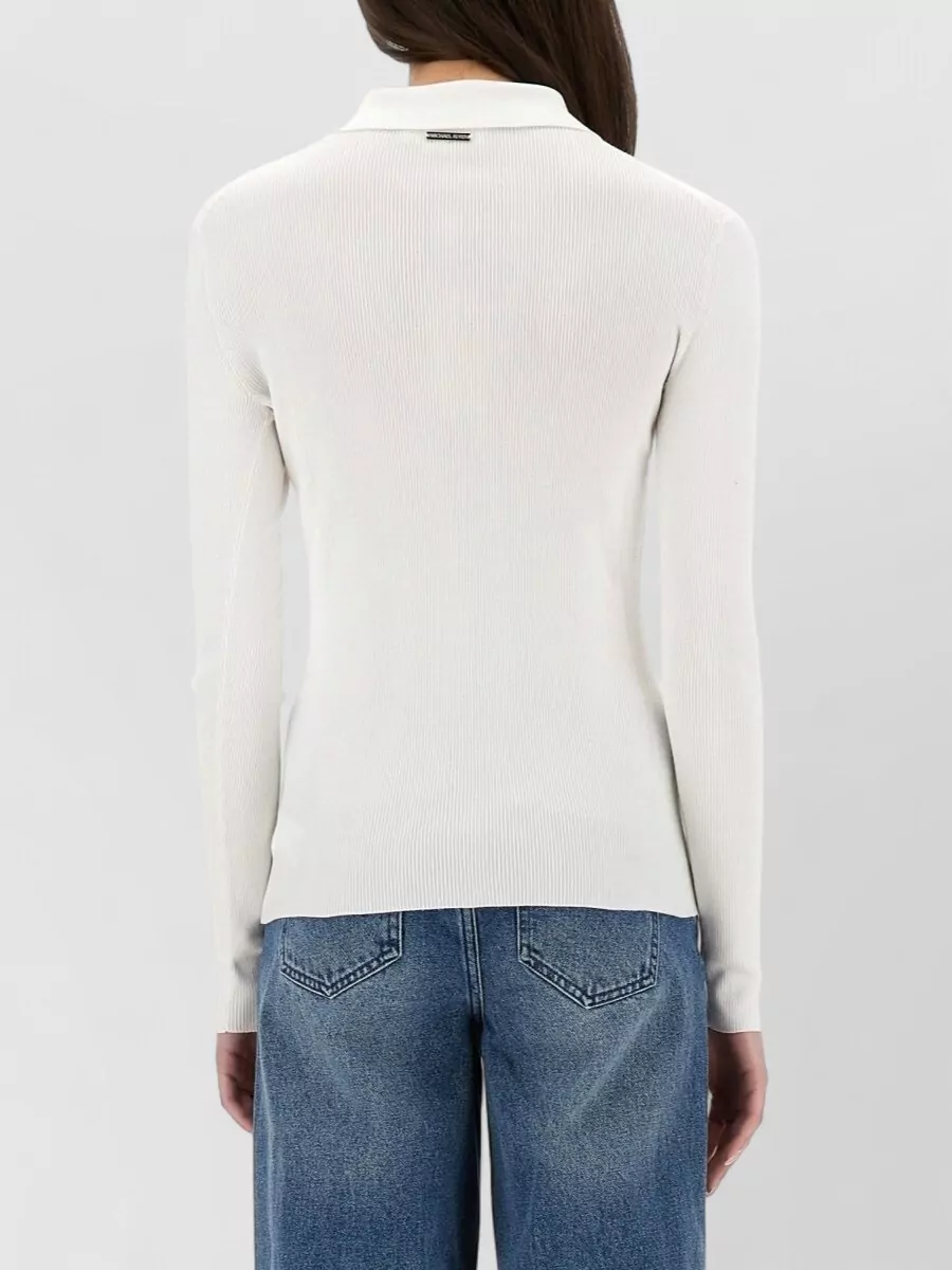 Michael Kors Ribbed Knitted Cardigan