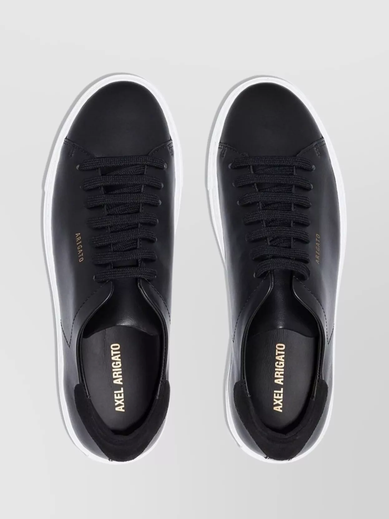 Axel Arigato 90 Clean Low-Top Sneakers With Contrast Sole