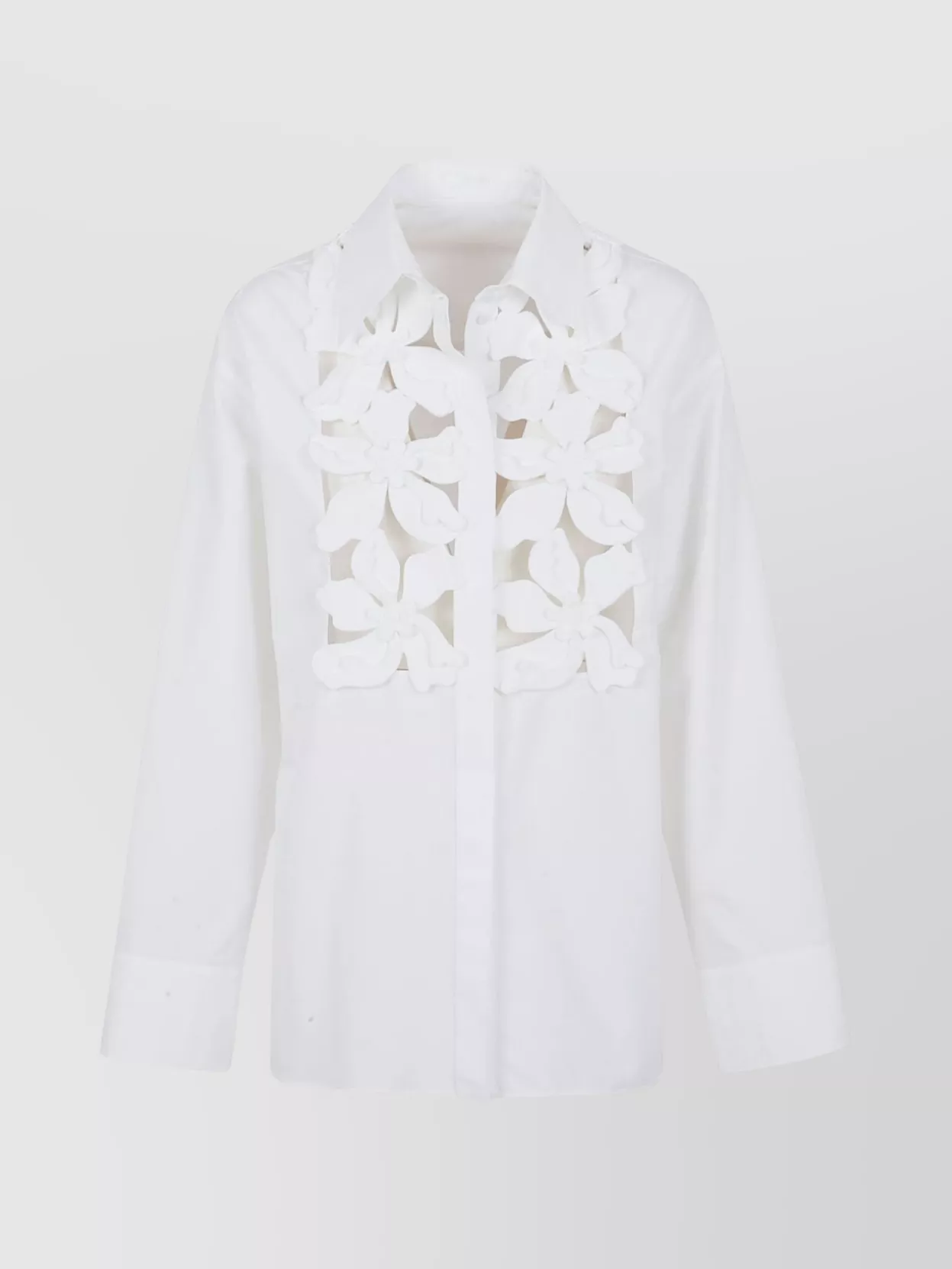 Valentino Embroidered Shirt | Popeline Compact