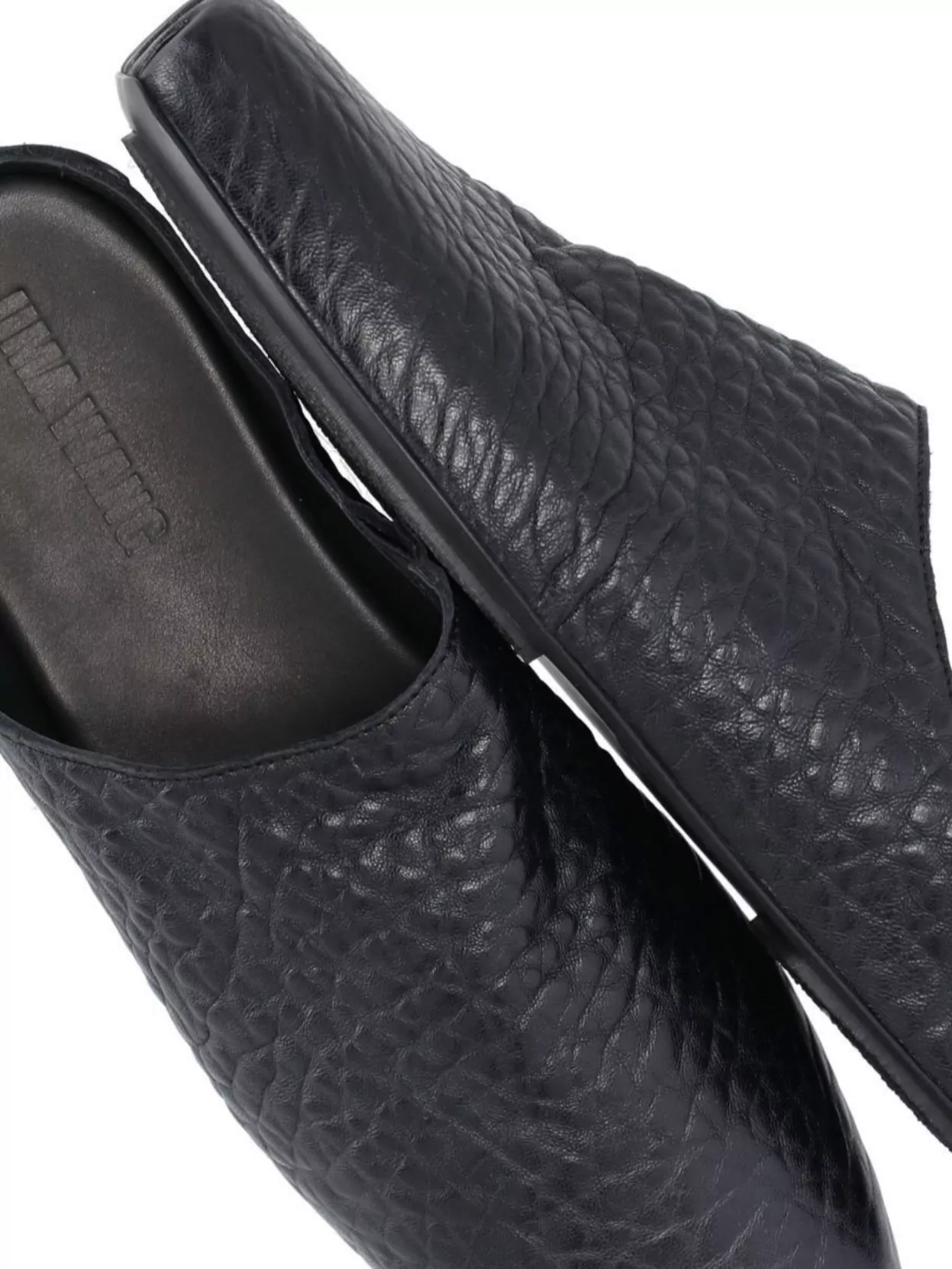 Uma Wang Women's Leather Flat Sandals