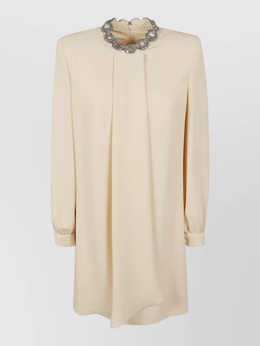 Valentino Garavani Silk draped mini dress