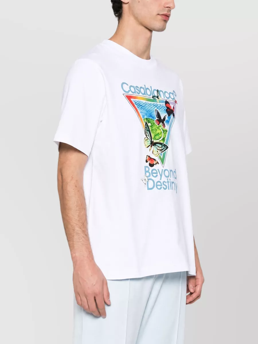 Casablanca Graphic Cotton T-Shirt