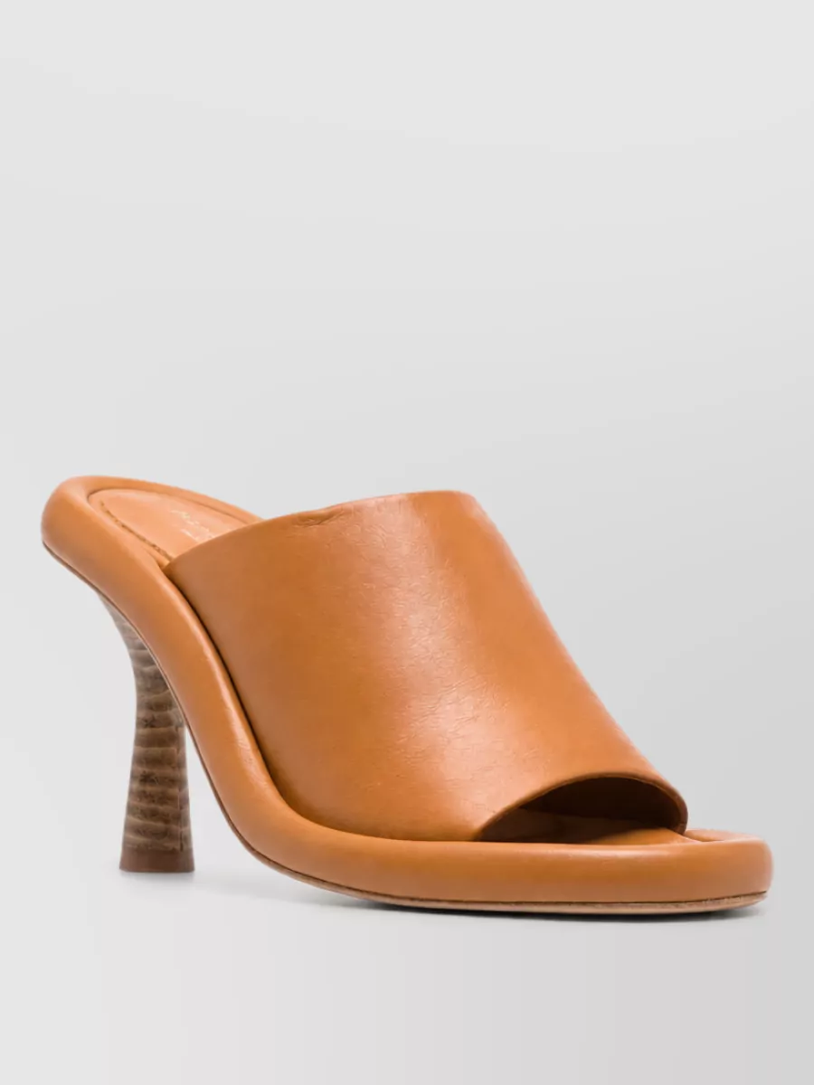 Paloma Barceló calf leather open-toe sandals
