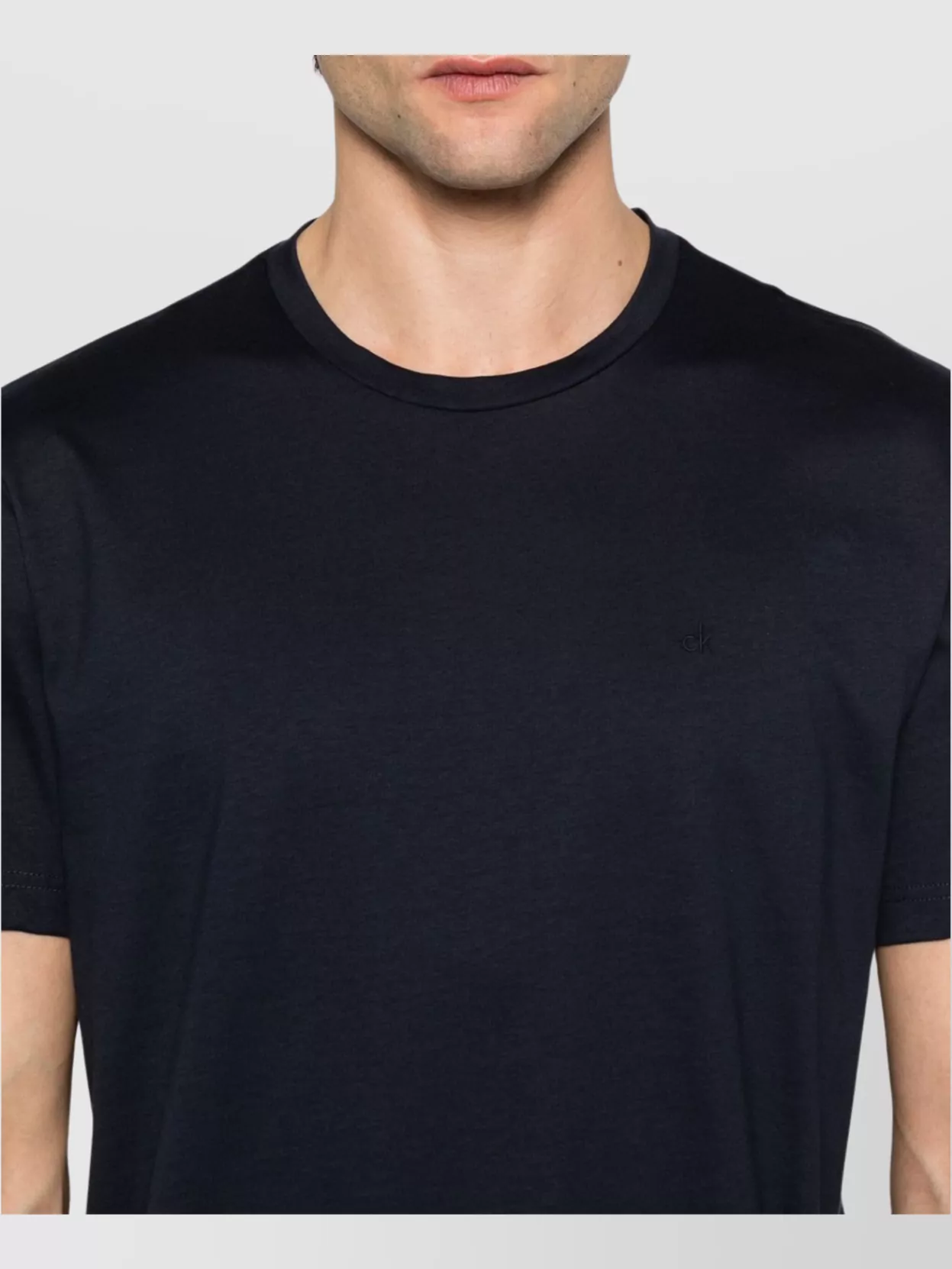 Calvin Klein Organic Cotton Crew Neck T-Shirt