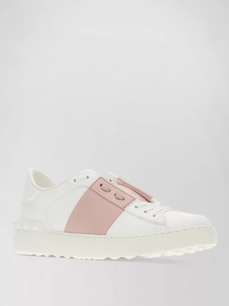 Valentino Garavani leather low-top sneakers