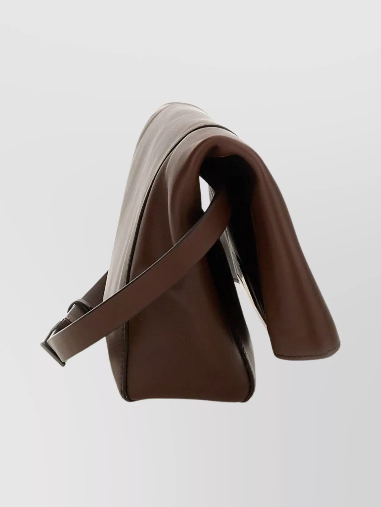 Max Mara Medium Rectangular Shoulder Bag With Metal Hardware