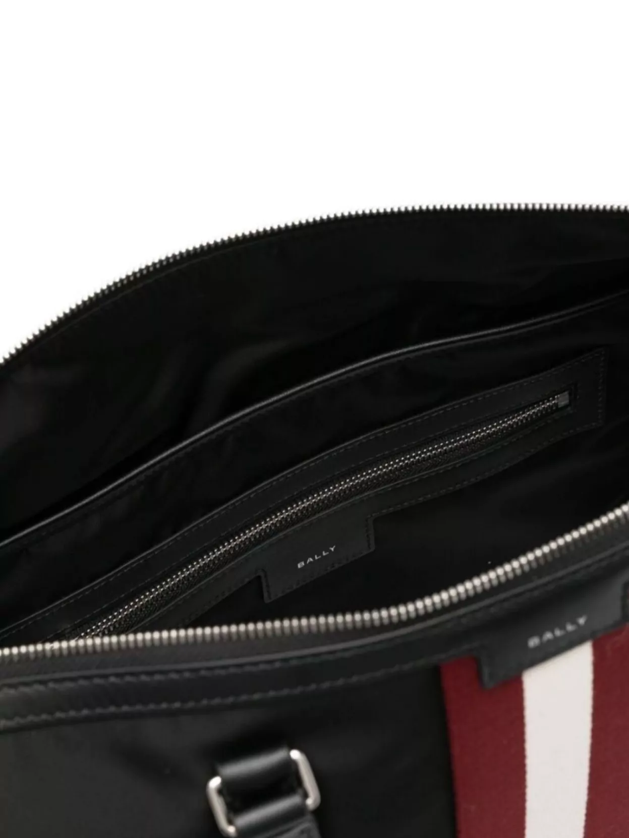 Bally Shopper Tote Bag Stripe Detail