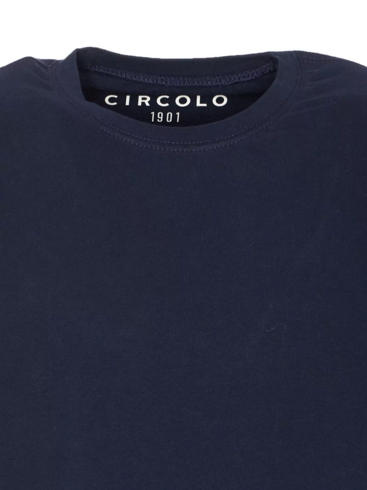 Circolo 1901 Crew Neck Plain Design Short Sleeves T-Shirt