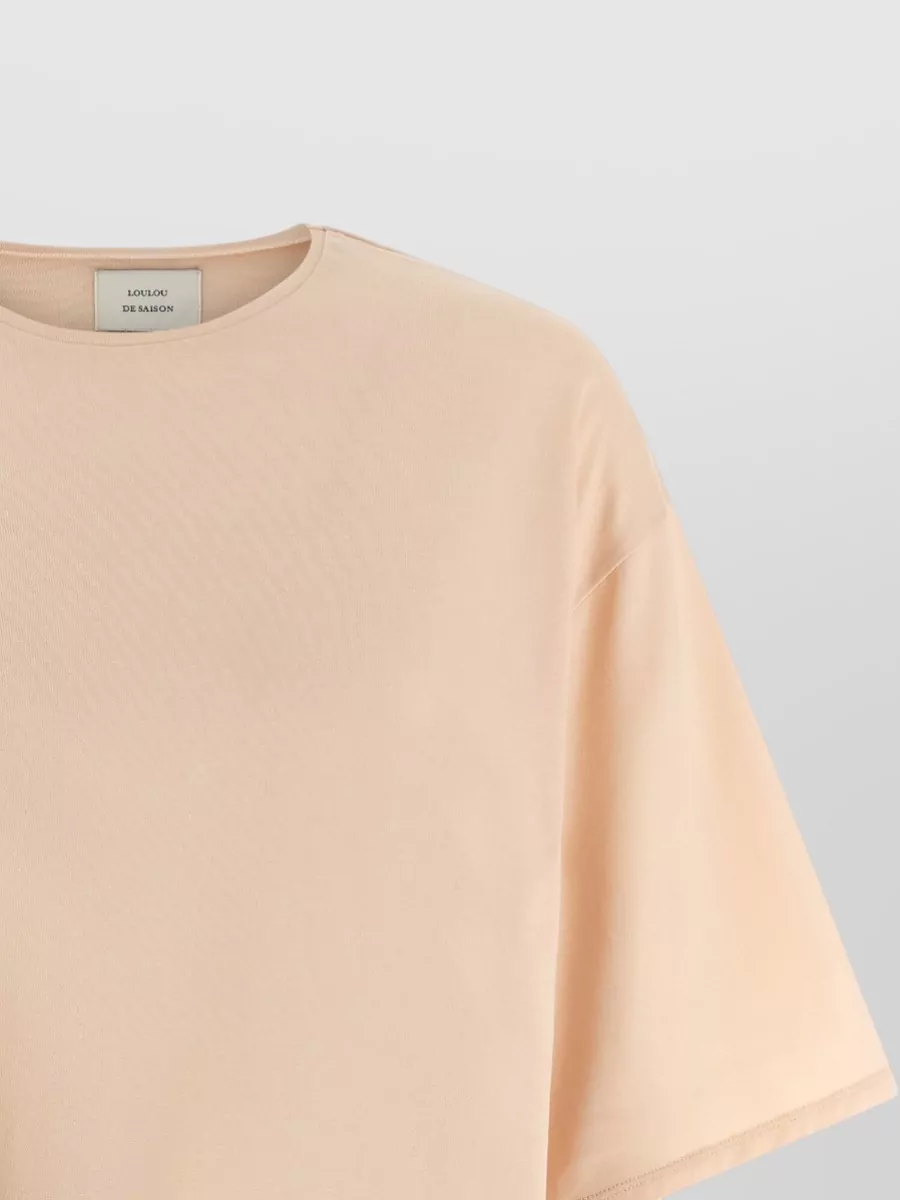 Loulou Studio Osis T Shirt Short Sleeves Round Neck