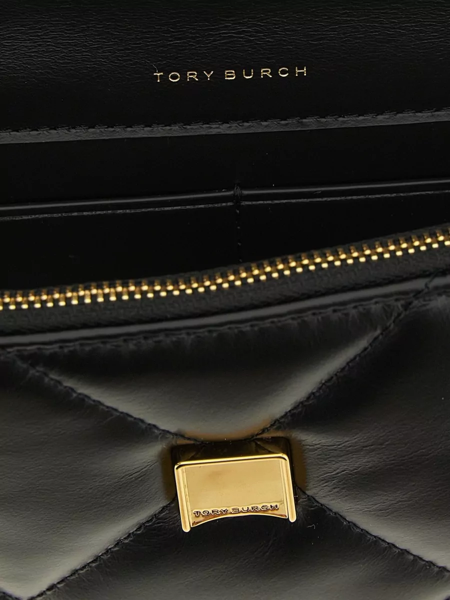 Tory Burch Kira Mini Leather Clutch Bag