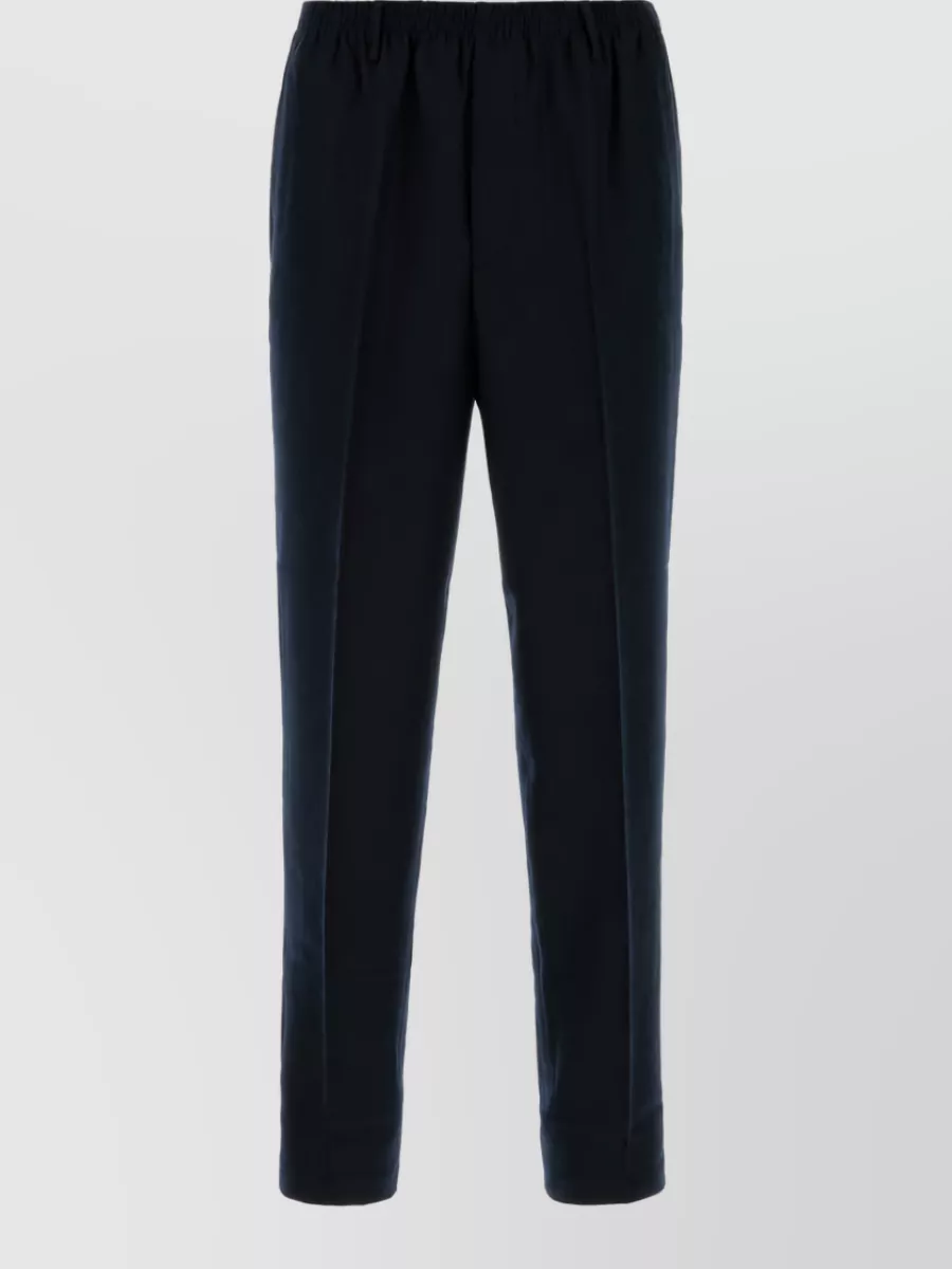 Cellar Door stretch wool straight-leg trousers
