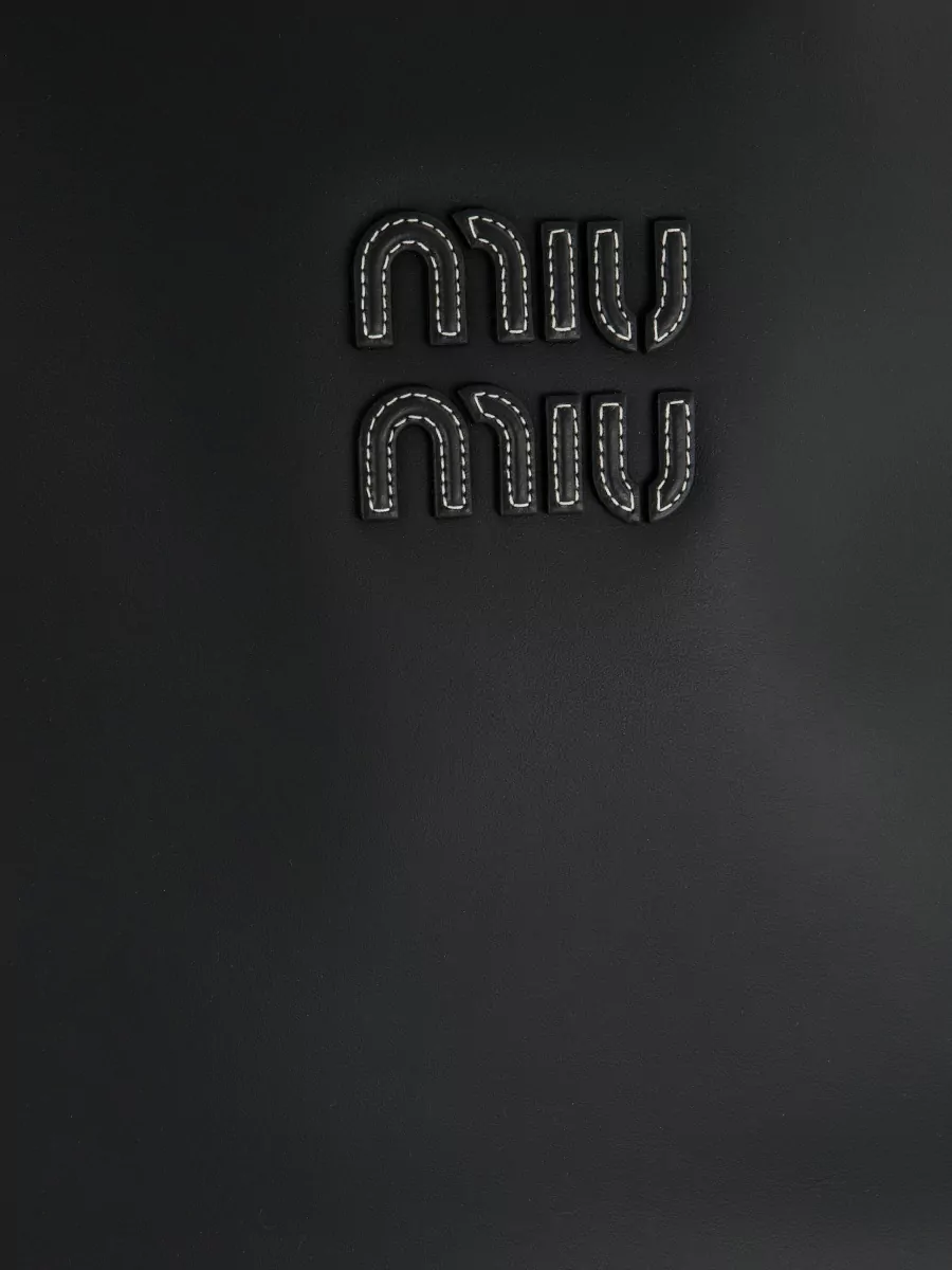 Miu Miu Ivy Leather Tote Bag