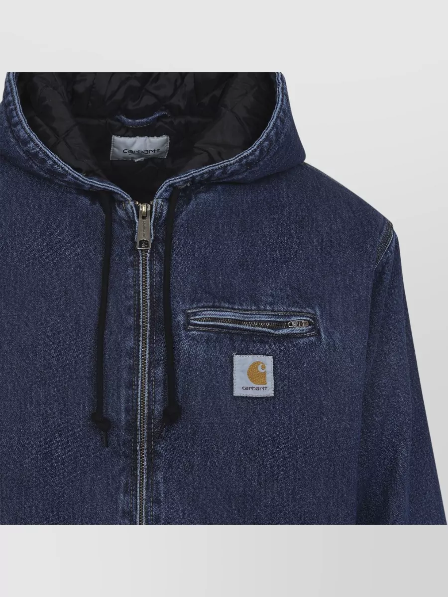 Carhartt Wip Cleveland Hooded Jacket Chest And Side Pockets
