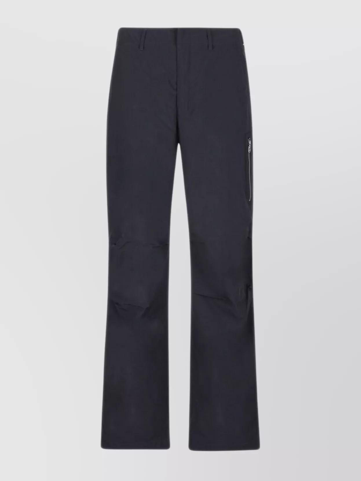 Shop Fendi Ripstop Trousers: Functional D-ring Detail In Black