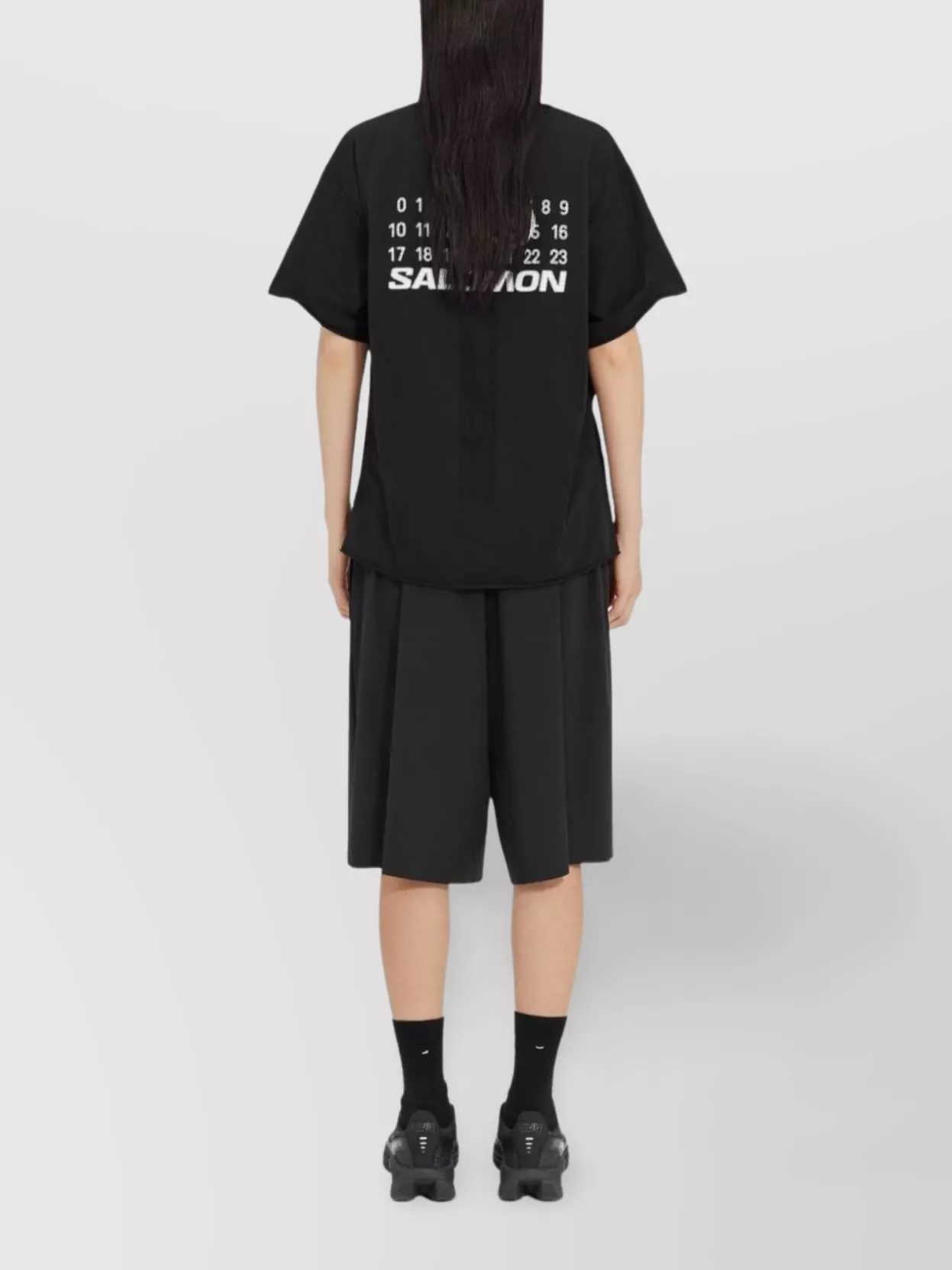 Mm6 Maison Margiela Logo Print Cotton T-Shirt