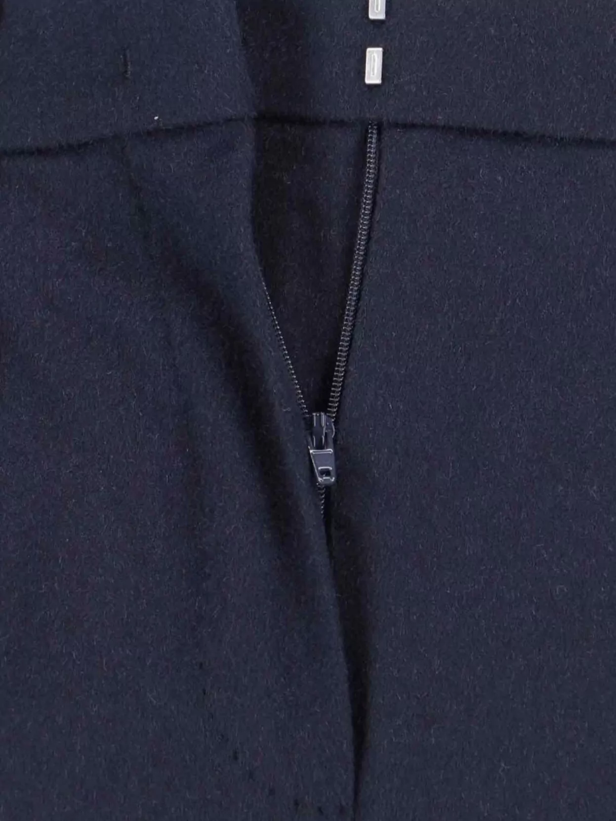 Max Mara Straight Trousers With Pleats And Pockets