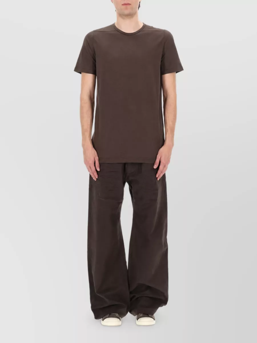 Rick Owens Drkshdw Level T Regular Fit Crew Neck T-Shirt