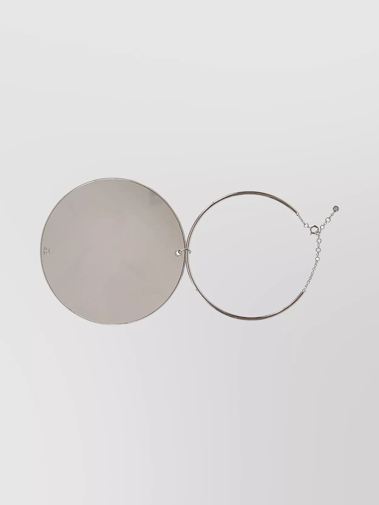Courrèges Adjustable Round Chain Necklace With Lobster Clasp