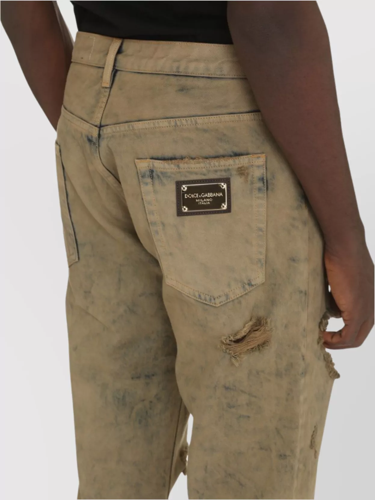 Dolce&Gabbana Relaxed Fit 5-Pocket Jeans