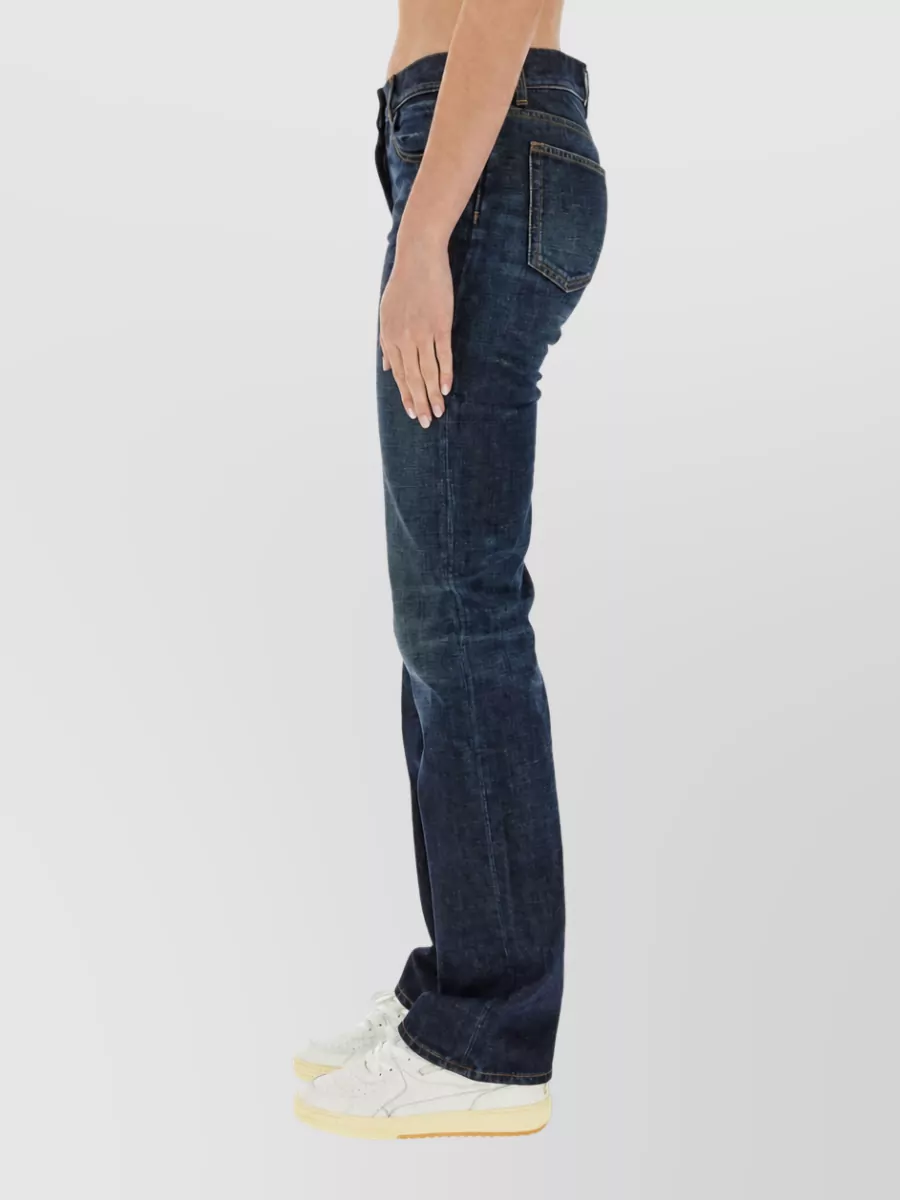Palm Angels straight-leg jeans