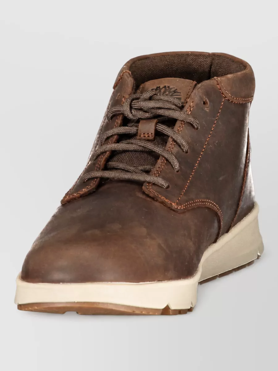 Timberland polyurethane lace-up sneakers