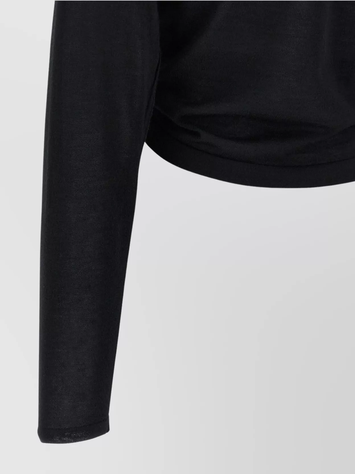 Dolce&Gabbana Lightweight Cropped Cashmere Cardigan With Long Sleeves