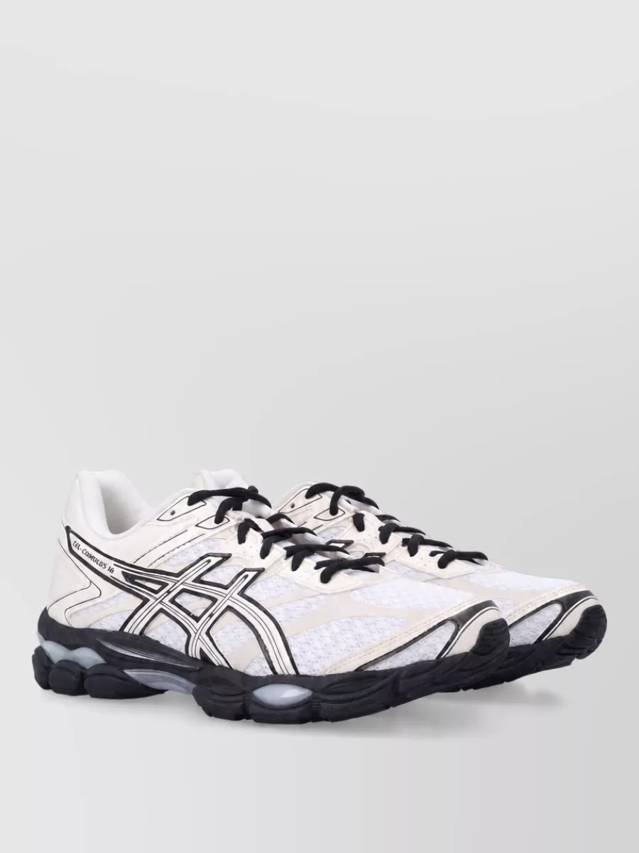 Asics synthetic low-top sneakers