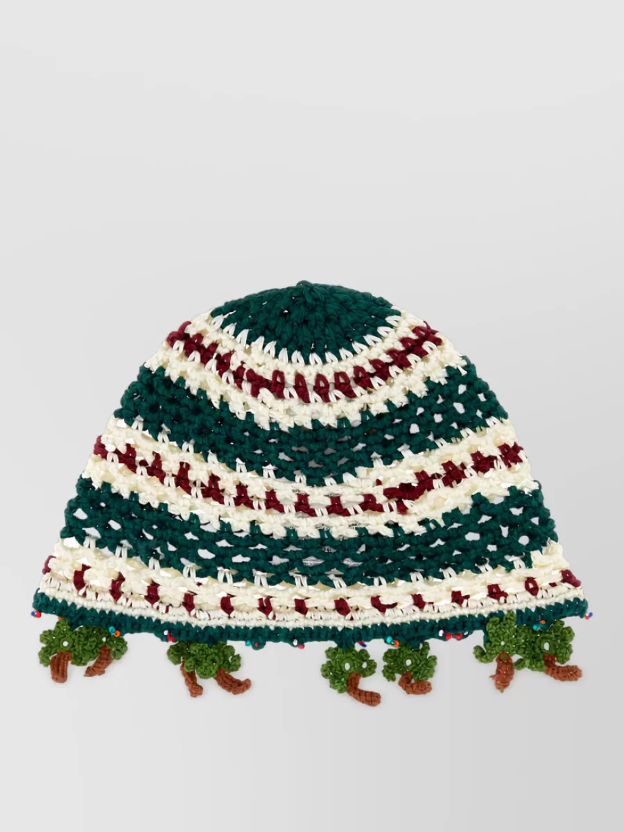 Alanui crochet beanie hat