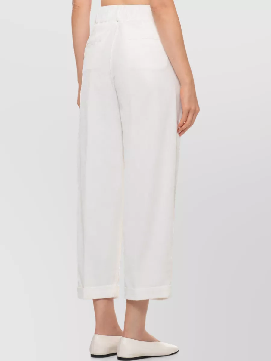 Peserico Corduroy Straight-Leg Trousers