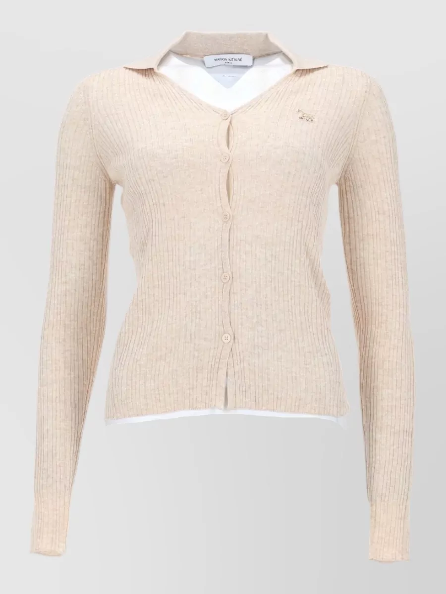 Maison Kitsuné Slim-Fit Cardigan