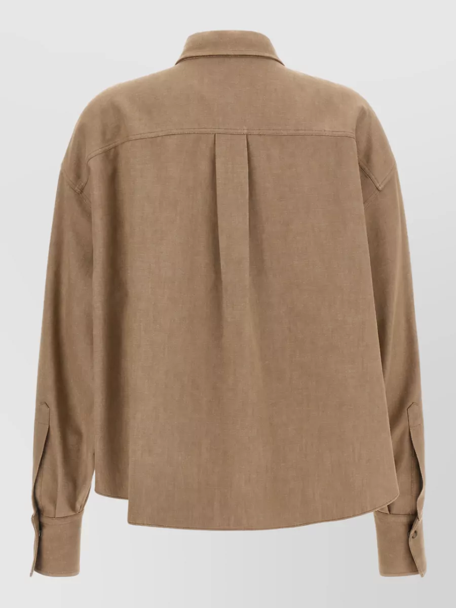 Brunello Cucinelli Denim Shirt Jacket
