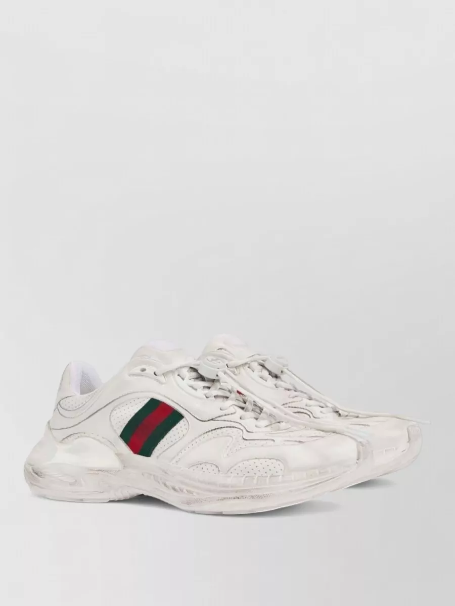 Gucci leather low-top sneakers