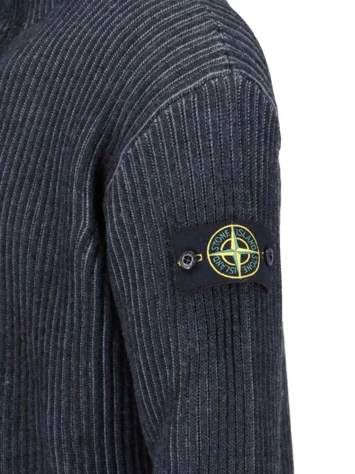 Stone Island Compass-badge Zip-up Jumper
