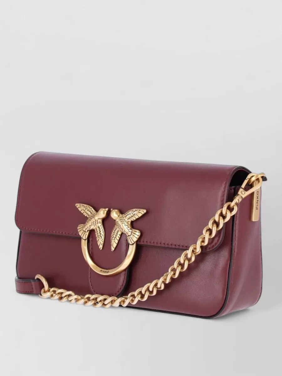 Pinko love bag leather shoulder bag