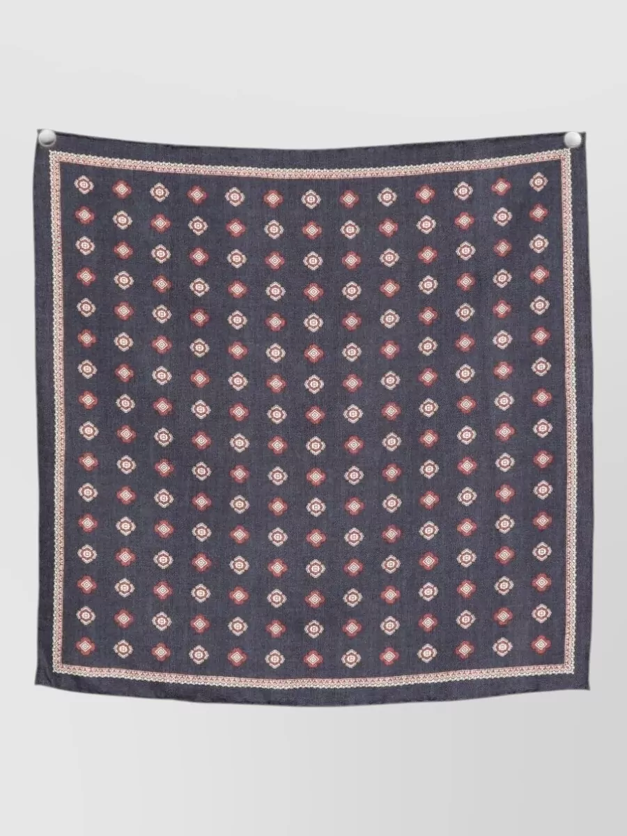 Brunello Cucinelli silk pocket square