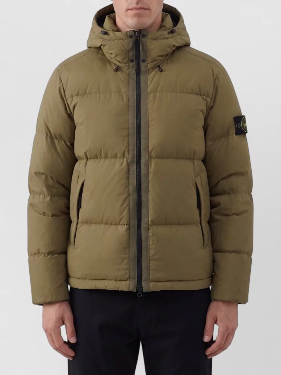Stone Island cordura ripstop down puffer jacket