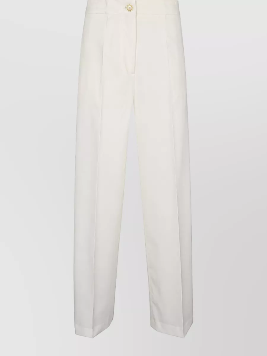 Erika Cavallini wool straight-leg trousers