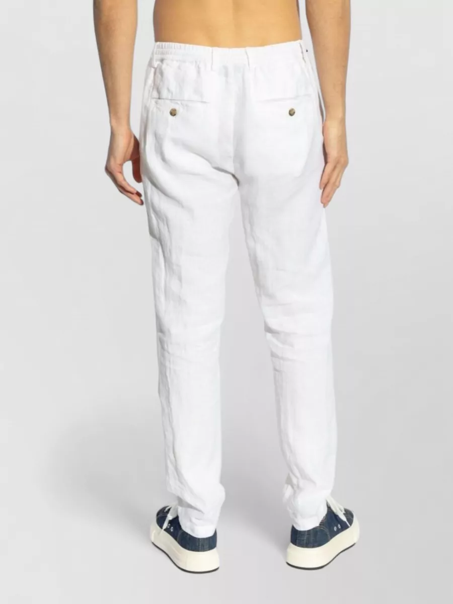 Paul & Shark Trousers Straight Cut Back And Side Pockets